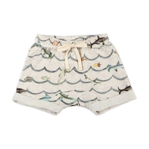 Paper Wings Baby Jungen Shorts Animal Wave