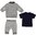 Timberland 3-Teiler Strickjacke Hose und T-Shirt