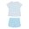 Boboli Mädchen Palm Beach Set T-Shirt und Shorts