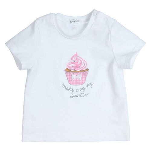 Gymp Baby Mädchen T-Shirt CUP CAKE