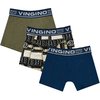 Vingino Boys 3-er Pack Boxershorts Bold Logo B-221-1