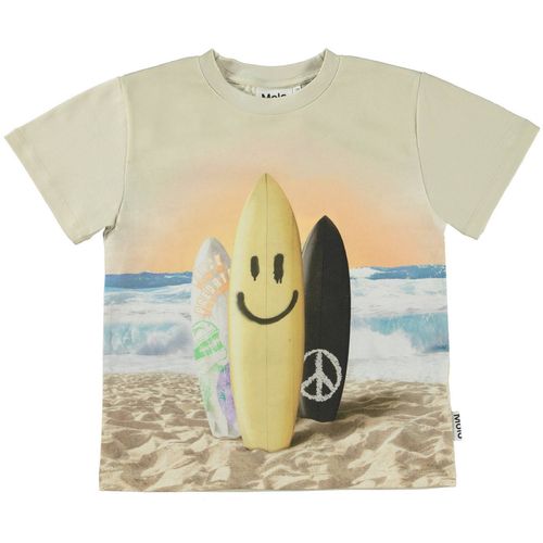 Molo Jungen T-Shirt Rame Surfboard Smile GOTS