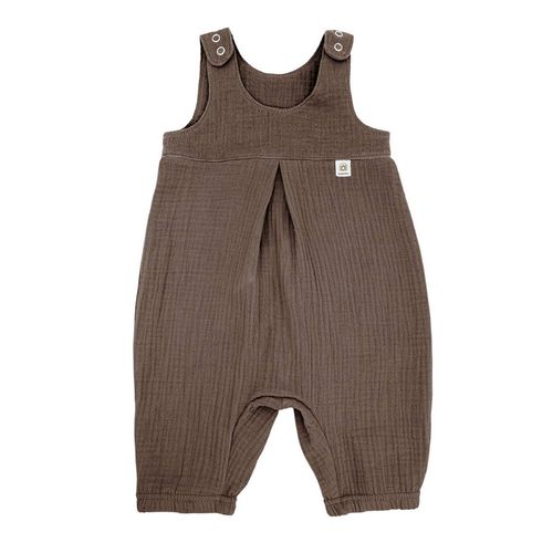 Maximo Baby Boy Overall 3/4 Länge Musselinstoff GOTS